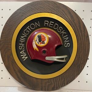 Washington Redskins Riddell Helmet Hanging plaque